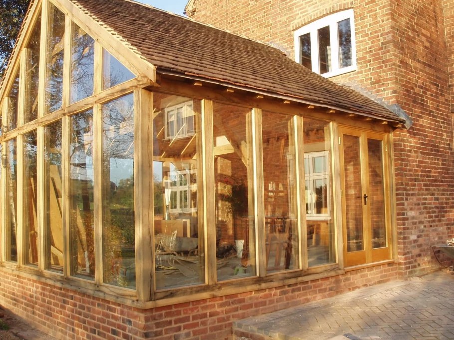 Веранда из пластика