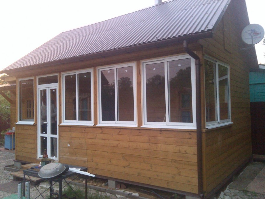 Застекленная терраса