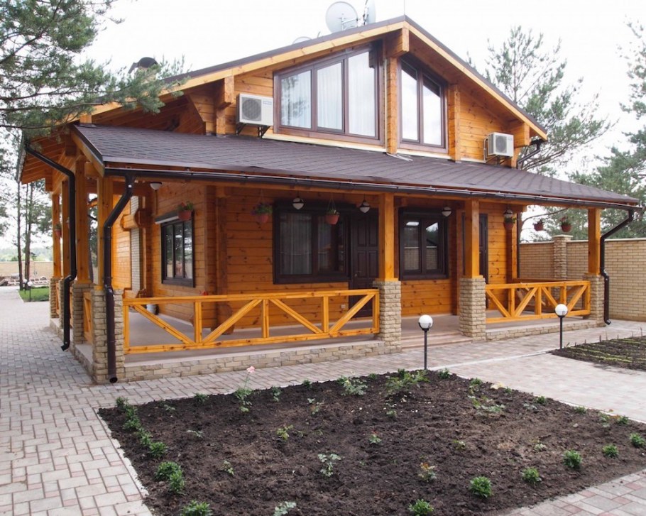 Веранда к дачному дому