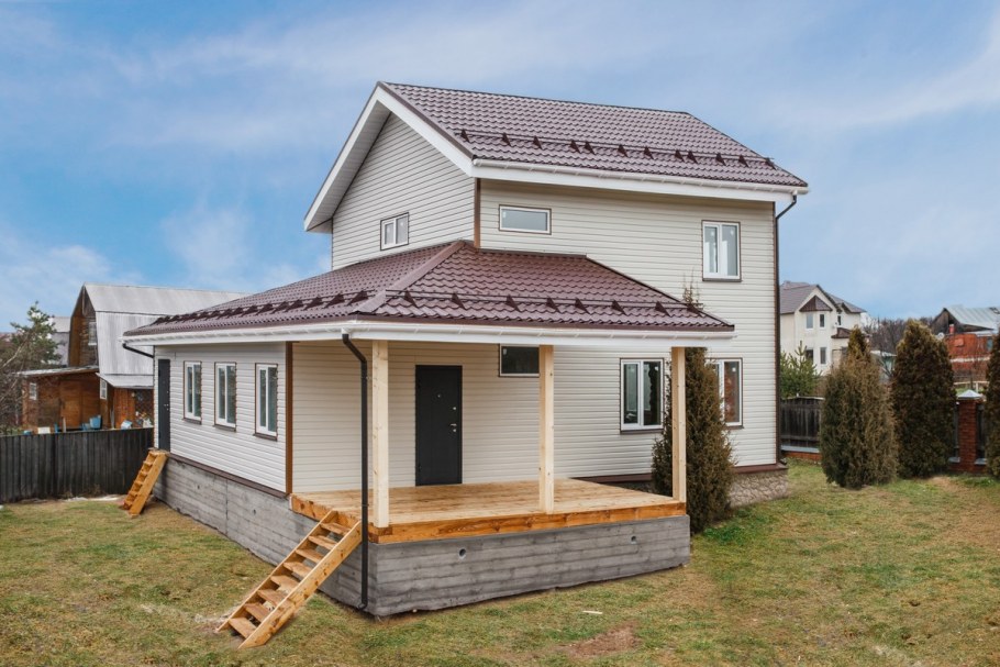 Пристройка террасы к дому