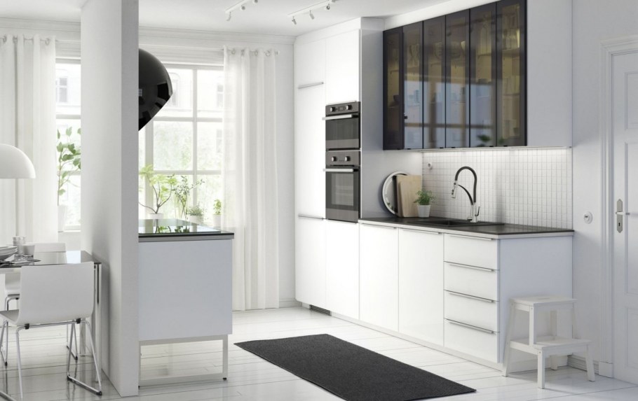 Ikea кухни Воксторп серый
