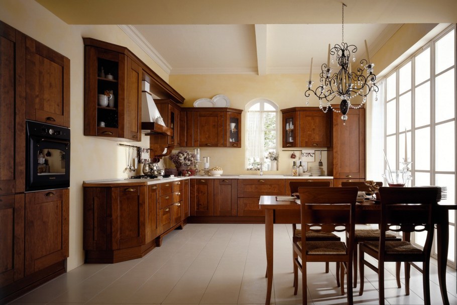 Элитные темные кухни