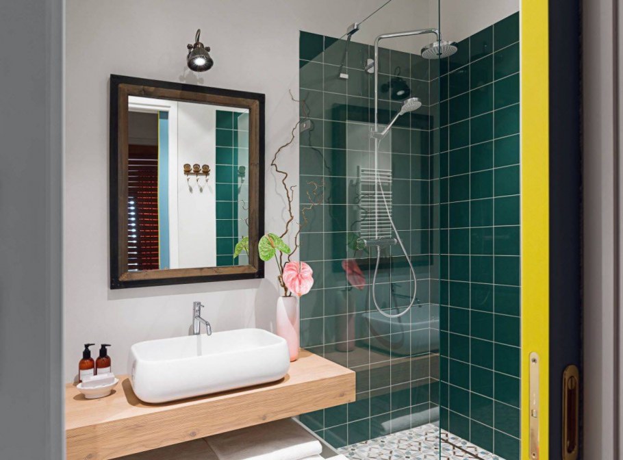 Ванная комната с душем