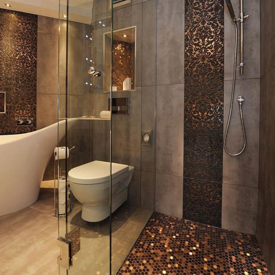 Плитка мозаика для ванной комнаты