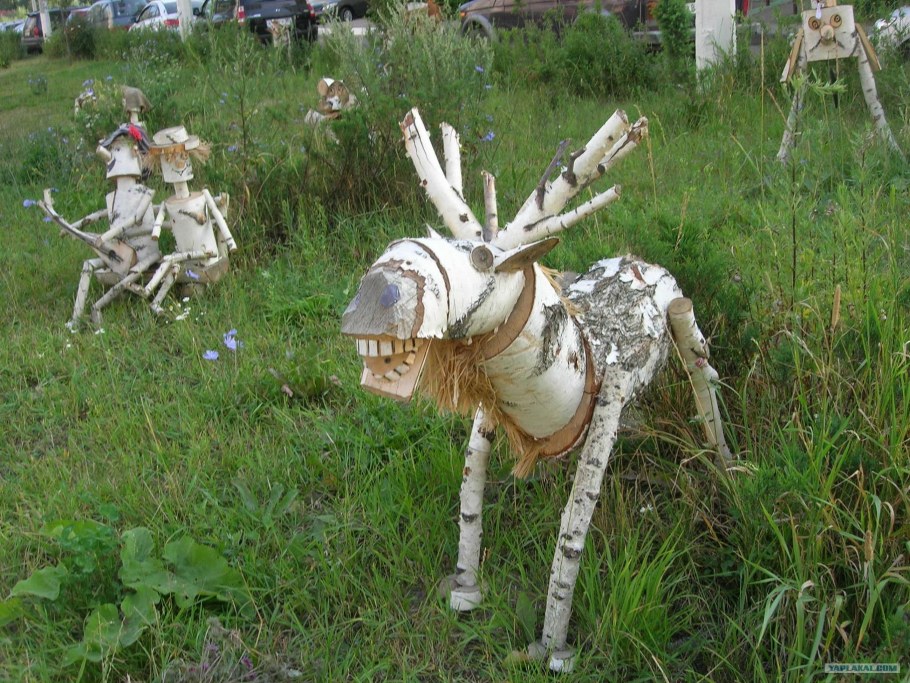 Поделки для сада