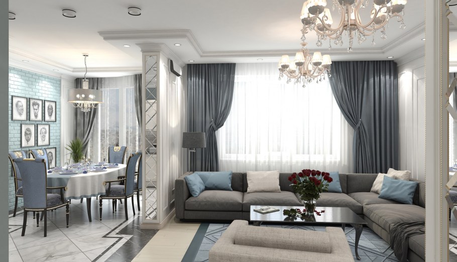 Потолок современная классика