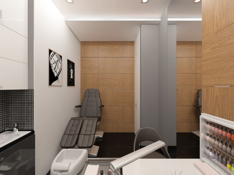 Планировка кабинета маникюра