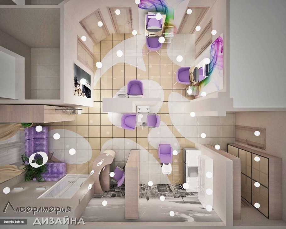 Планировка салона красоты 50 кв метров