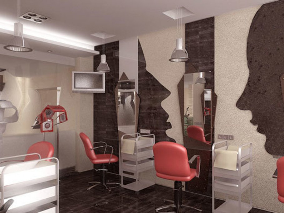 Планировка маленькой парикмахерской