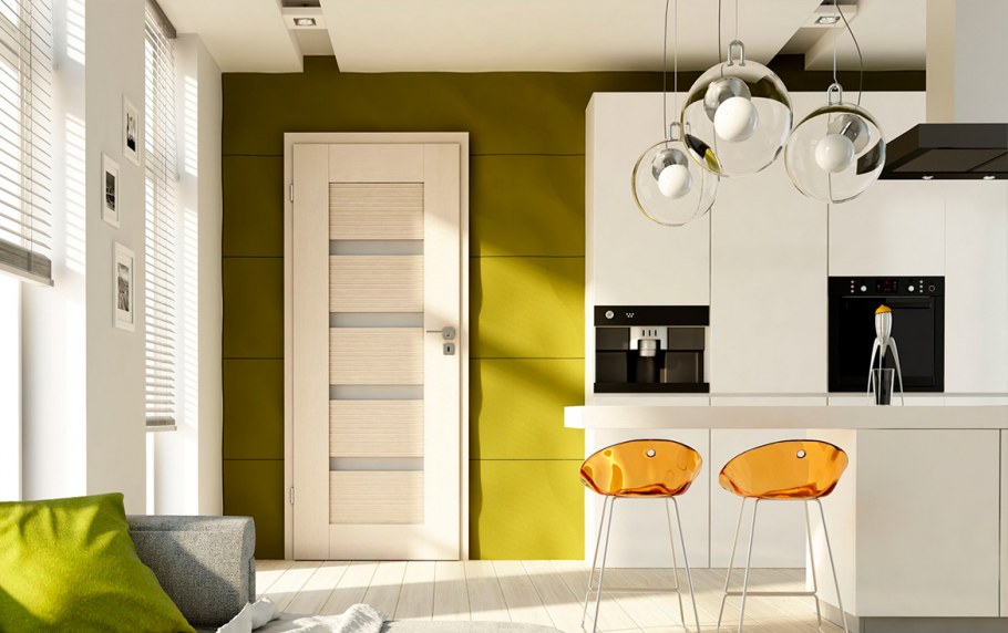 Дверь межкомнатная глухая Арден 80x200 см, CPL, цвет графит