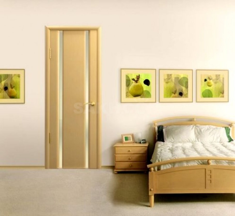 Дверное полотно дг600 орех Миланский (ВДК)