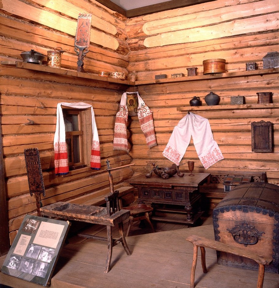 Русская изба в древней Руси