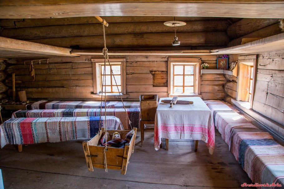 Крестьянская изба 19 века