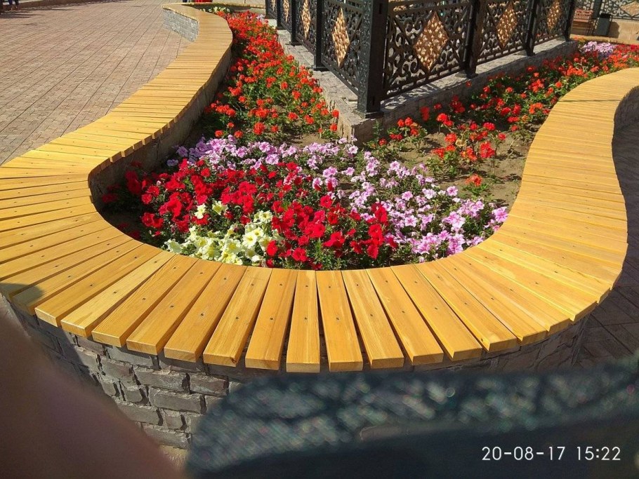 Подпорные стенки и ступени в саду