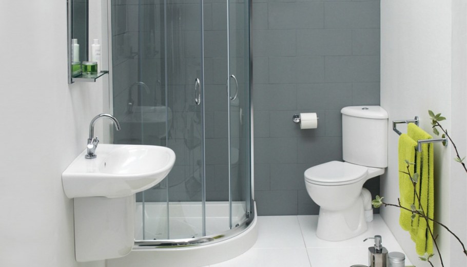 Маленькая ванная с душем