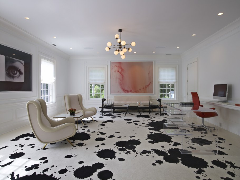 Интерьеры с разноуровневый полом