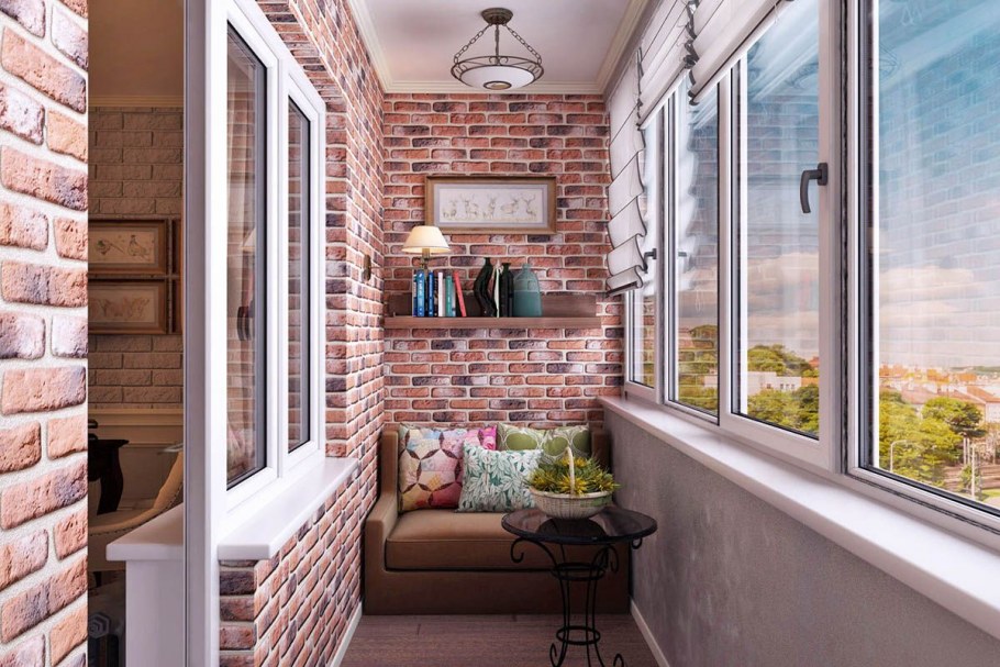 Открытый балкон