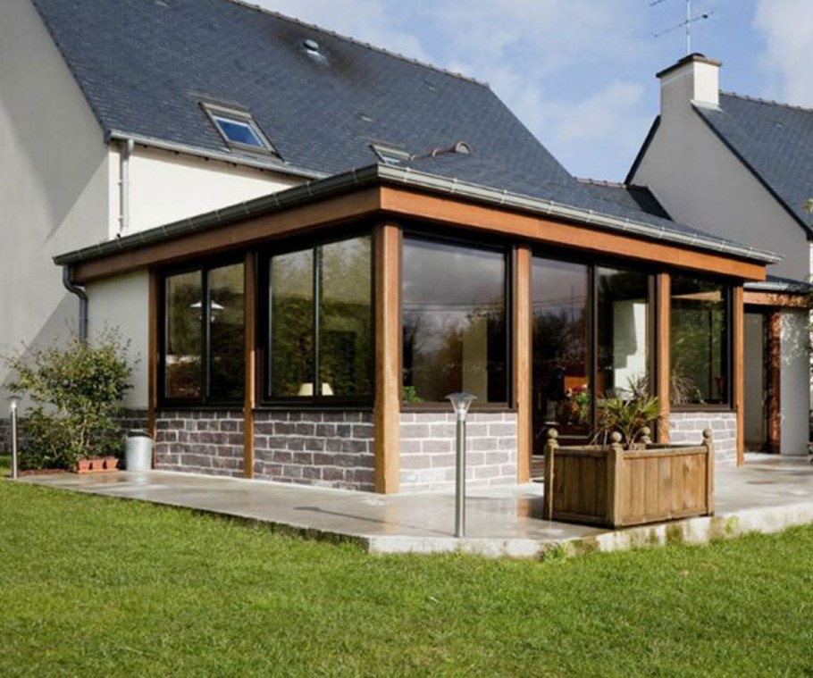 Тёплая веранда к дому