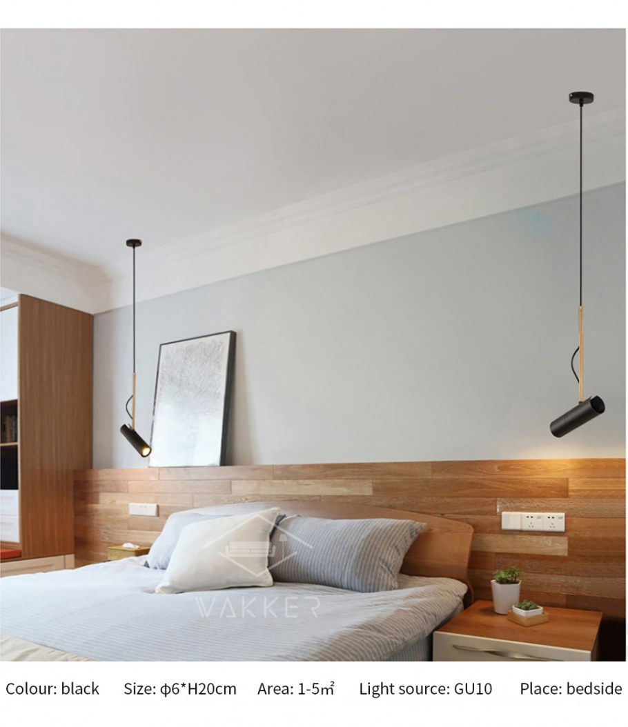 Прикроватные подвесные светильники