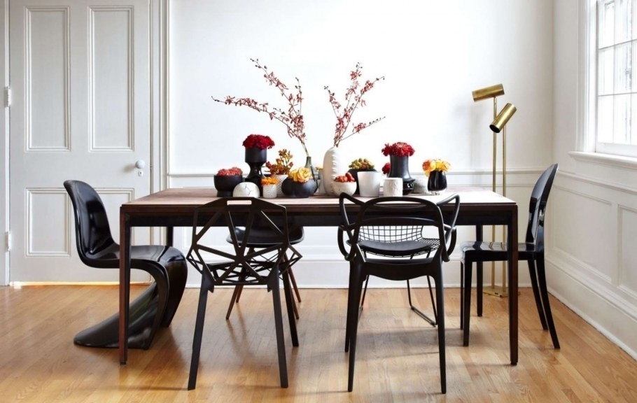 Стул Eames DSW барный черный