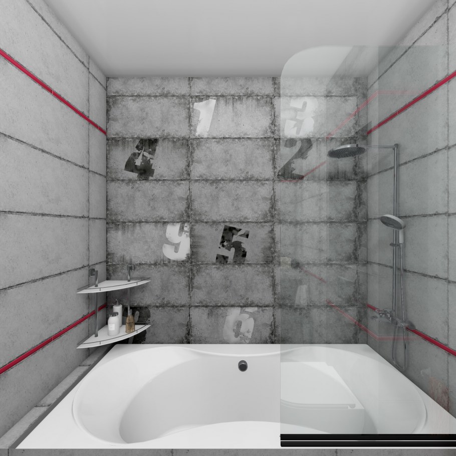 Настенная плитка Керамин Мегаполис 1с