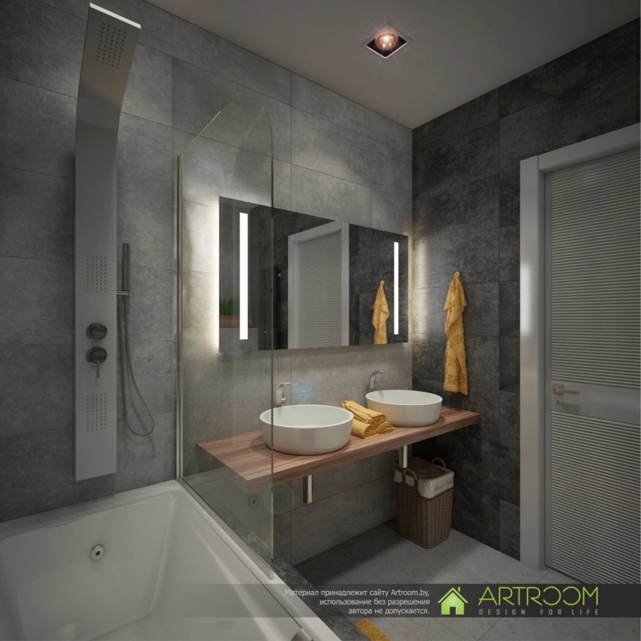 Унитаз в стиле лофт