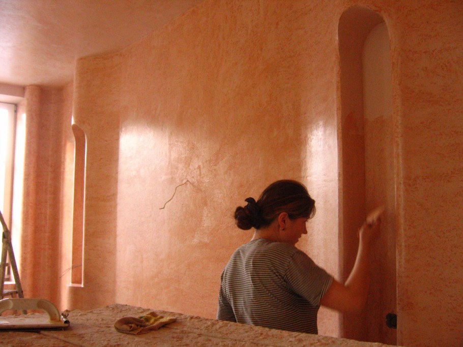 Штукатурка Марракеш в интерьере