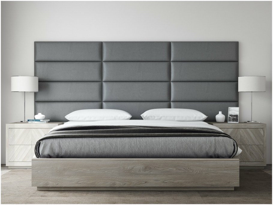 Декор кровати подушками