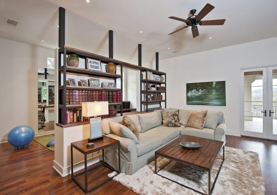 Цветовое зонирование в интерьере