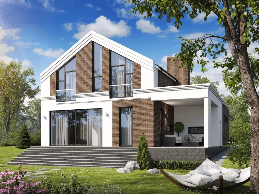 Красивый дом