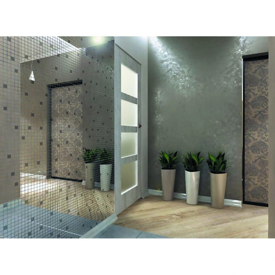 Зеркальная мозаика в интерьере