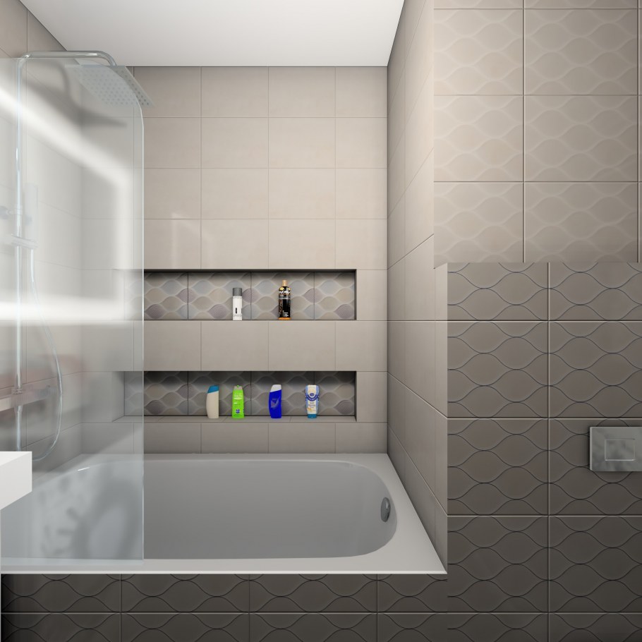 Savoy Geometry Golden Tile