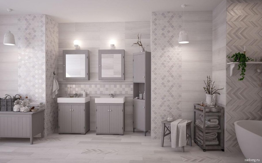 Литка настенная Изольда 25x33 см 1.65 м² цвет бежевый микс