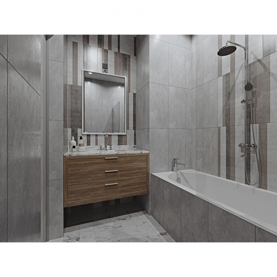 Плитка настенная Loft Grey 30х60