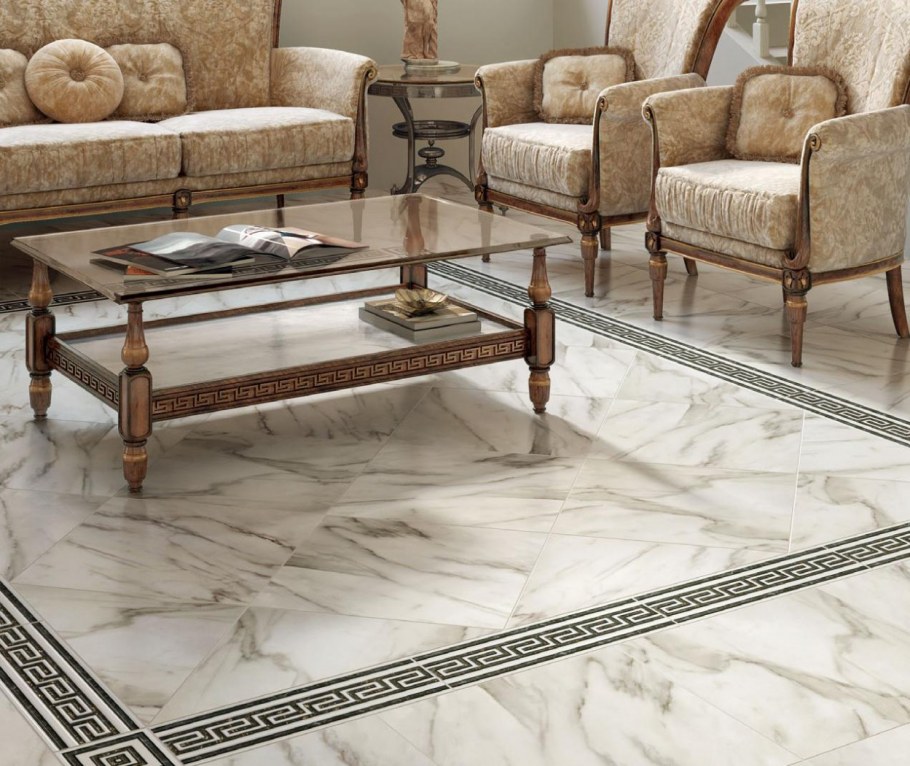 Плитка настенная Wave Marble 60x30 см 1.62 м2 цвет белый матовый