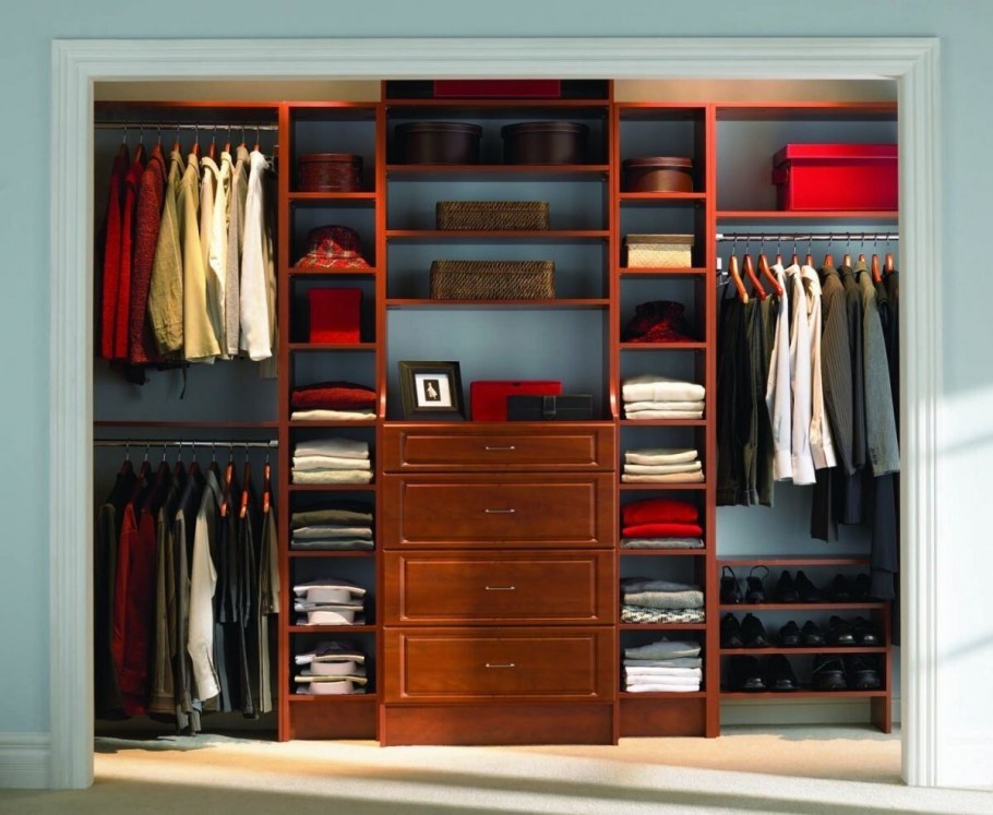 Хранение вещей гардеробная