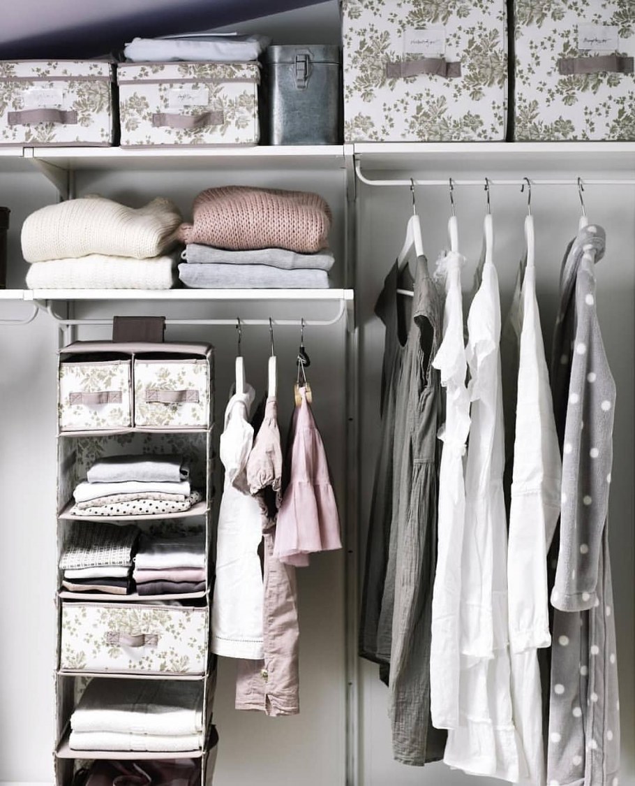 Шведские гардеробные системы Elfa