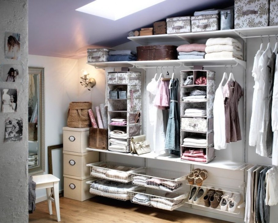 Гардеробная икеа АЛЬГОТ