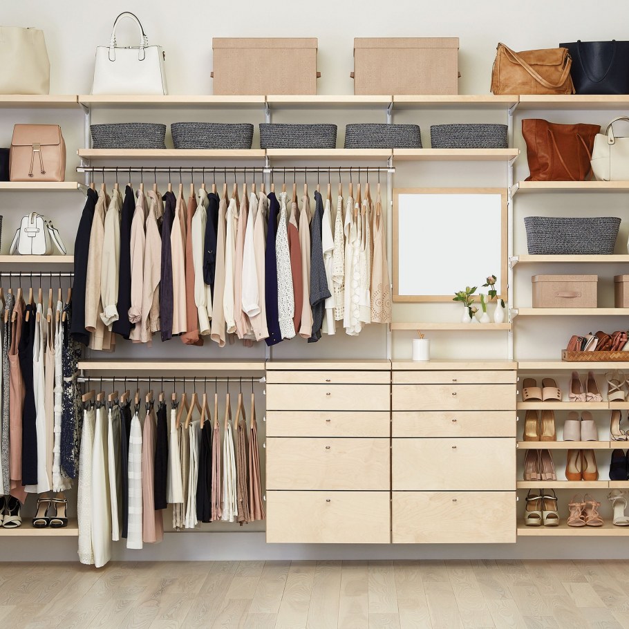 Гардеробные Elfa Decor