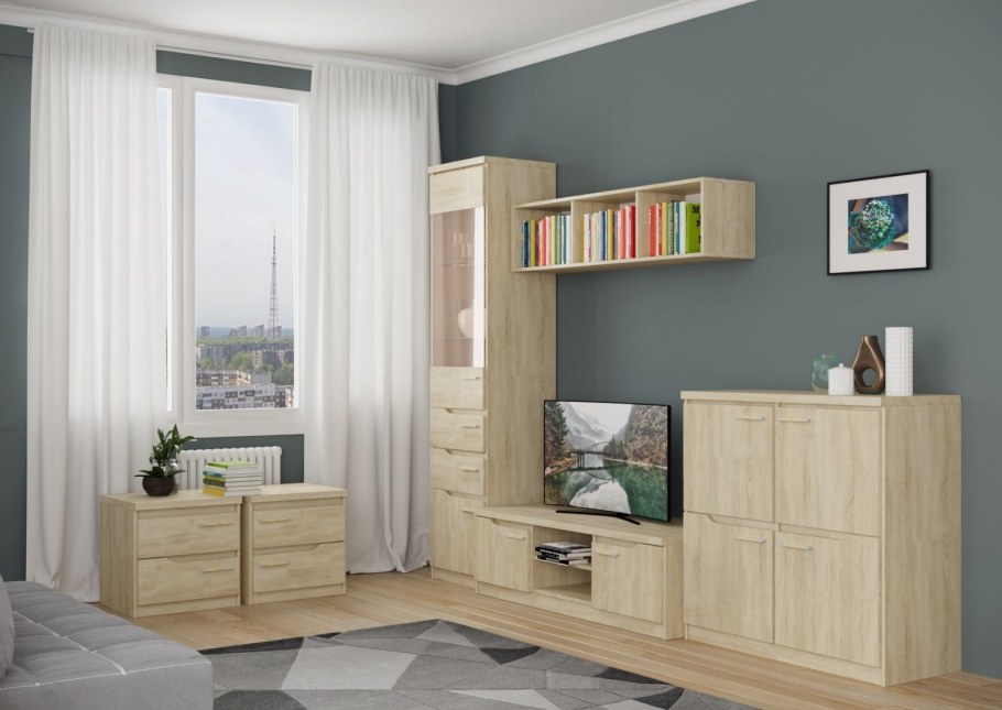 ДСП дуб сонома светлый