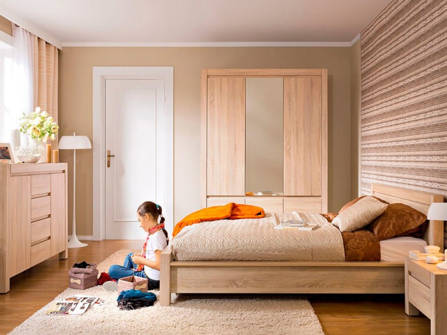 Кровать Стелла 160 дуб сонома