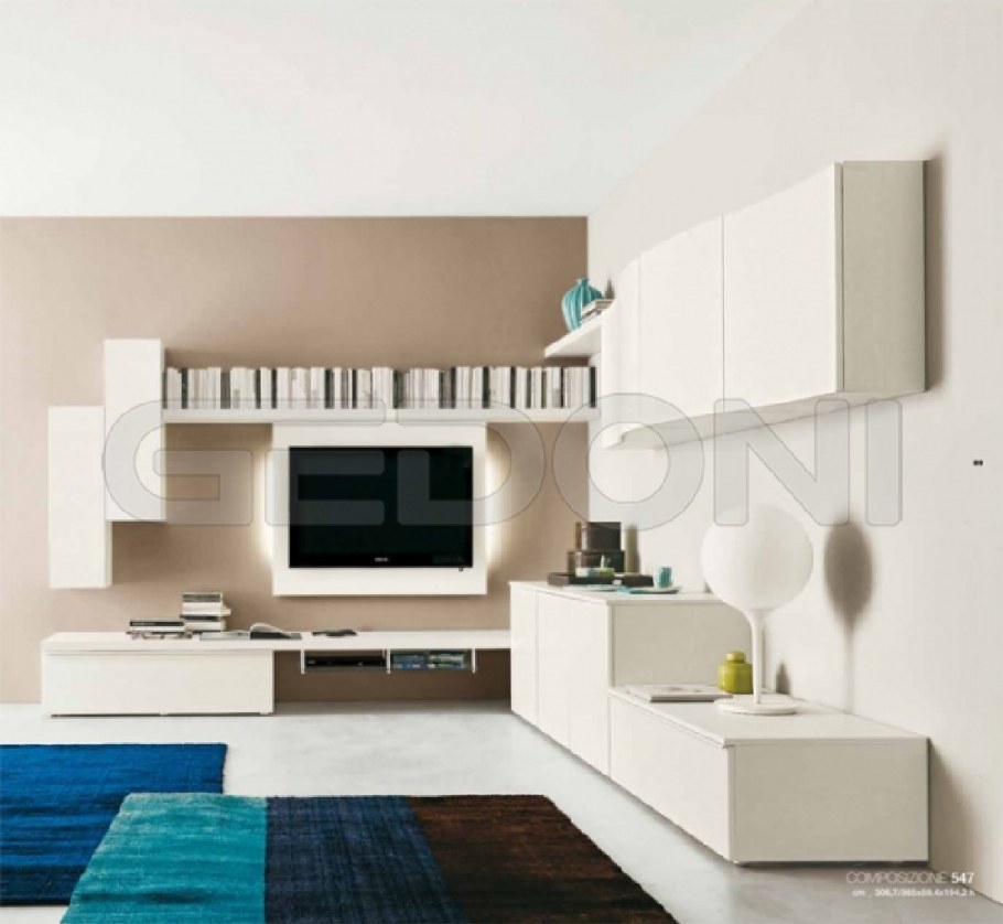 Гостиная угловая в современном стиле