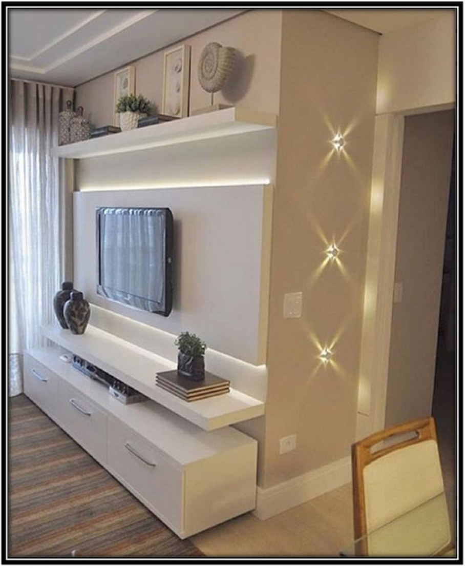 Мебель в зоне телевизора