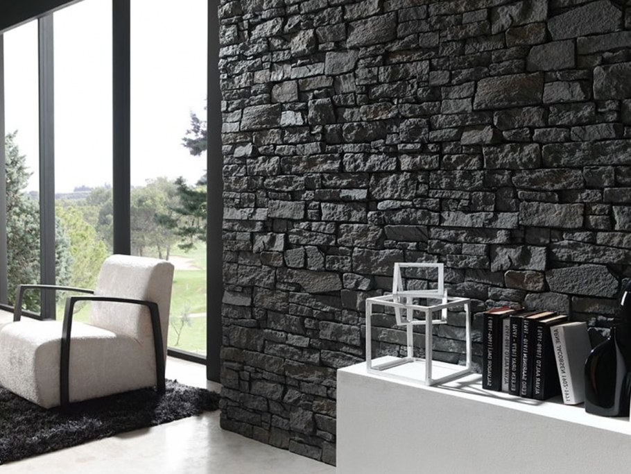 Клинкерный кирпич лофт черный