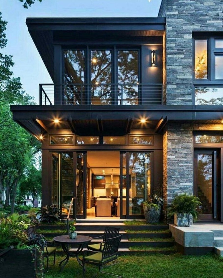 Проект красивого двухэтажного дома