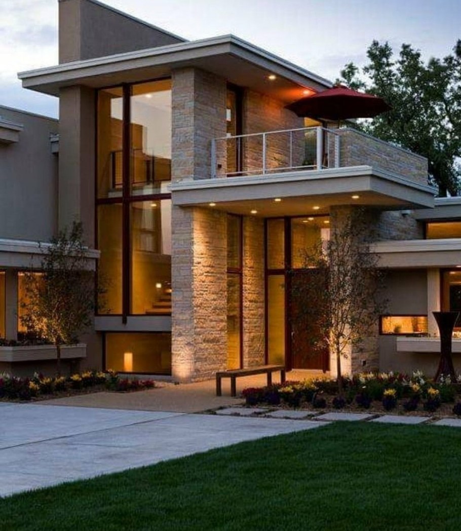 Дом в эко стиле экстерьер