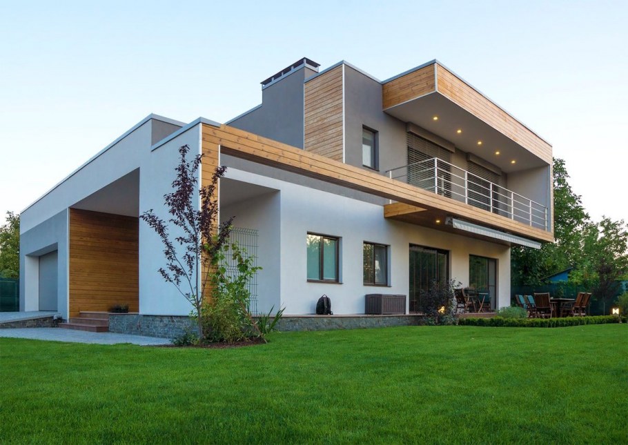 Виды наружных фасадов