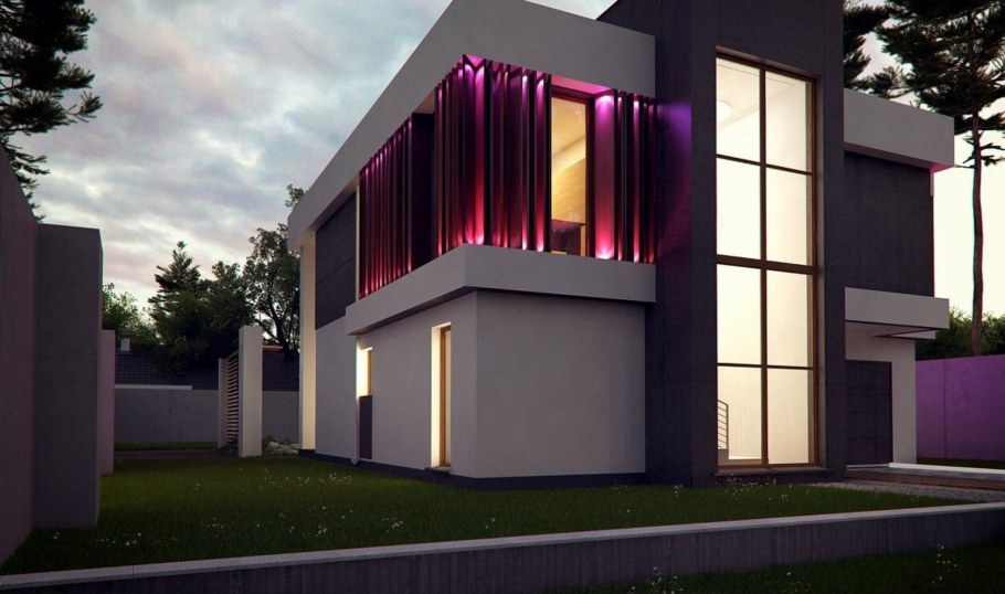 Красивые фасады домов