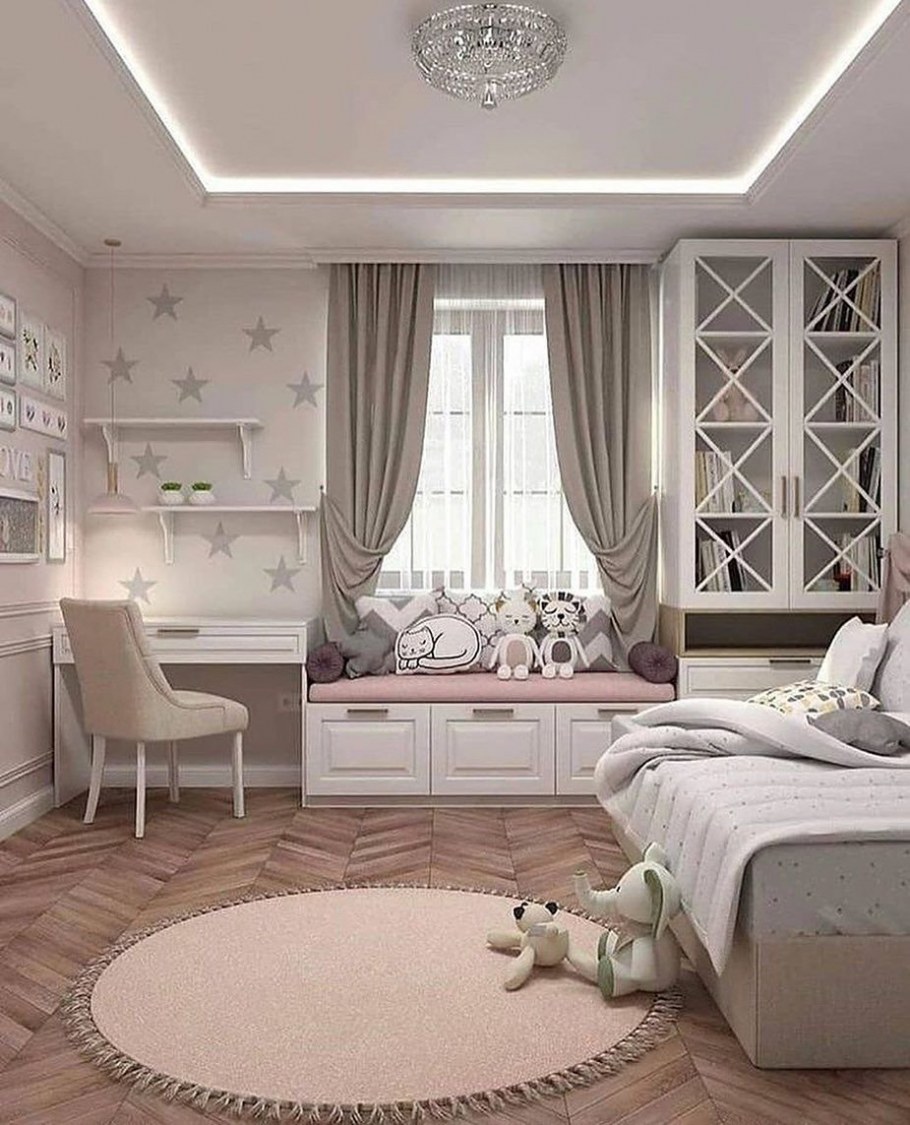 Интерьер детской для девочки