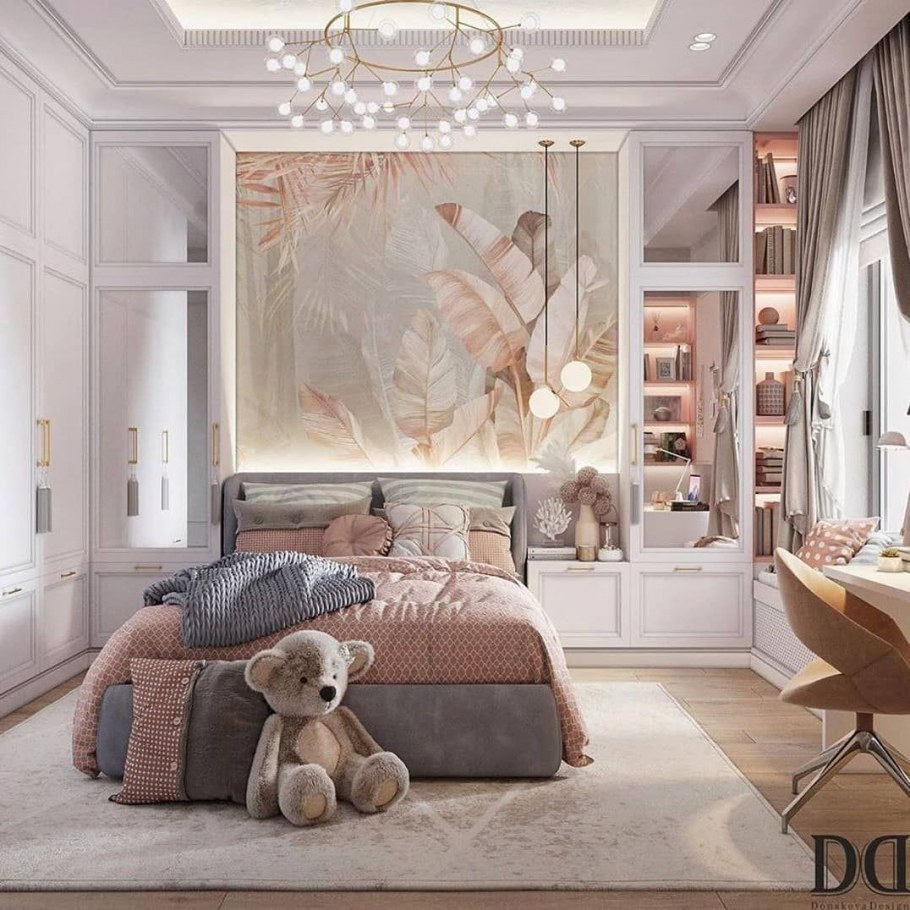 Интерьер детской комнаты девочке